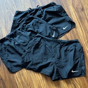 Nike Black Performance Shorts, yoga waist band